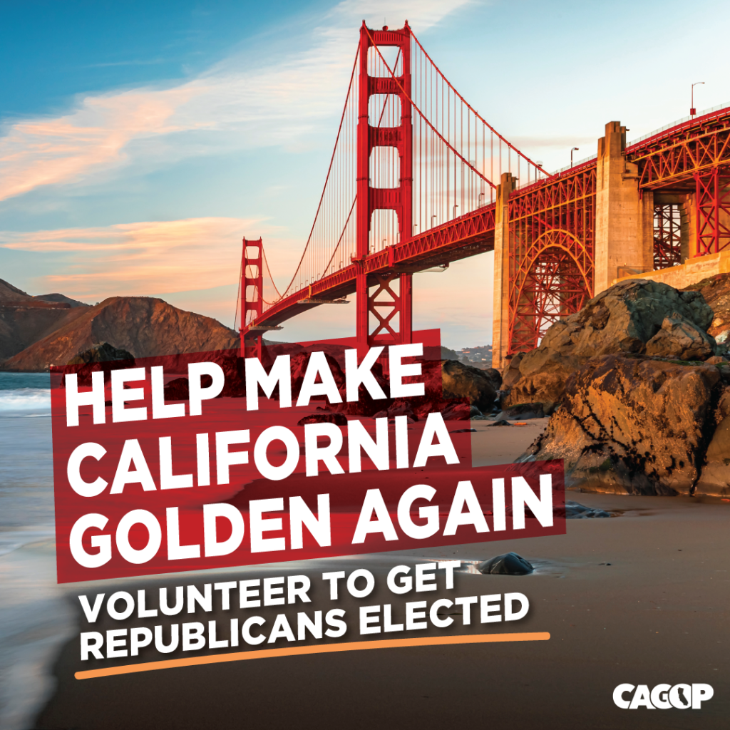 Help Make California Golden Again